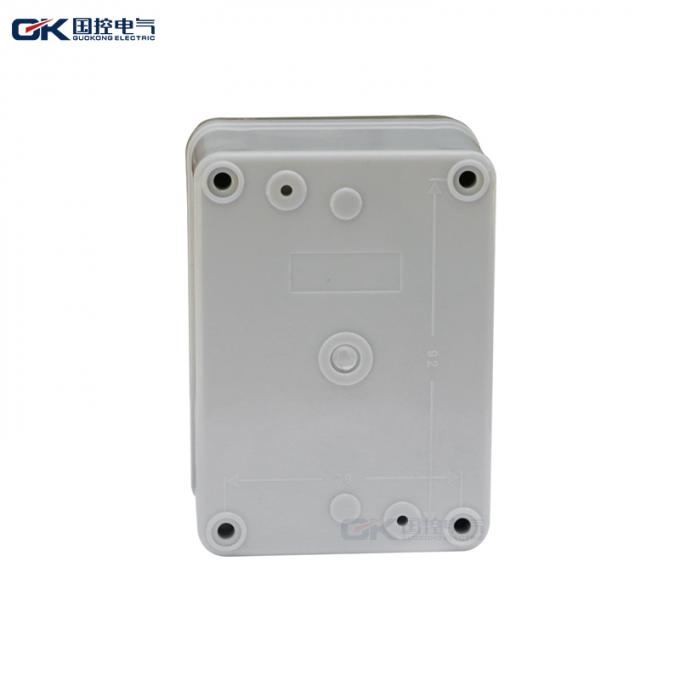 Copper Connection Plastic Waterproof Electrical Junction Box , Ip44 Junction Box Black