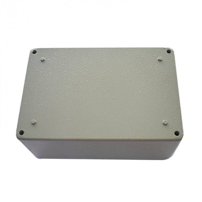 Grey Painting Plastic Junction Box Customs Design Holes Opening Service Waterproof