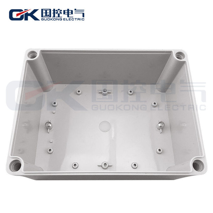 Durable Grey ABS Junction Box , Small Clear Plastic Enclosures For Electronics